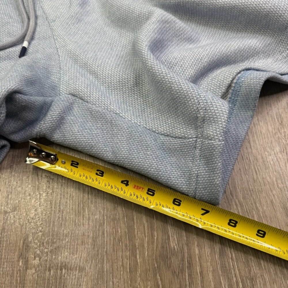Original Penguin Mens Light Blue Marl Drawstring Waist 7" Sweat Shorts Size XL - Picture 11 of 13